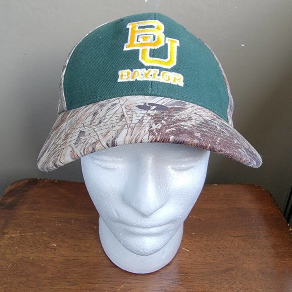 Captivating Headgear‎ Baylor University Bears Realtree Camoflauge Hat Adjustable